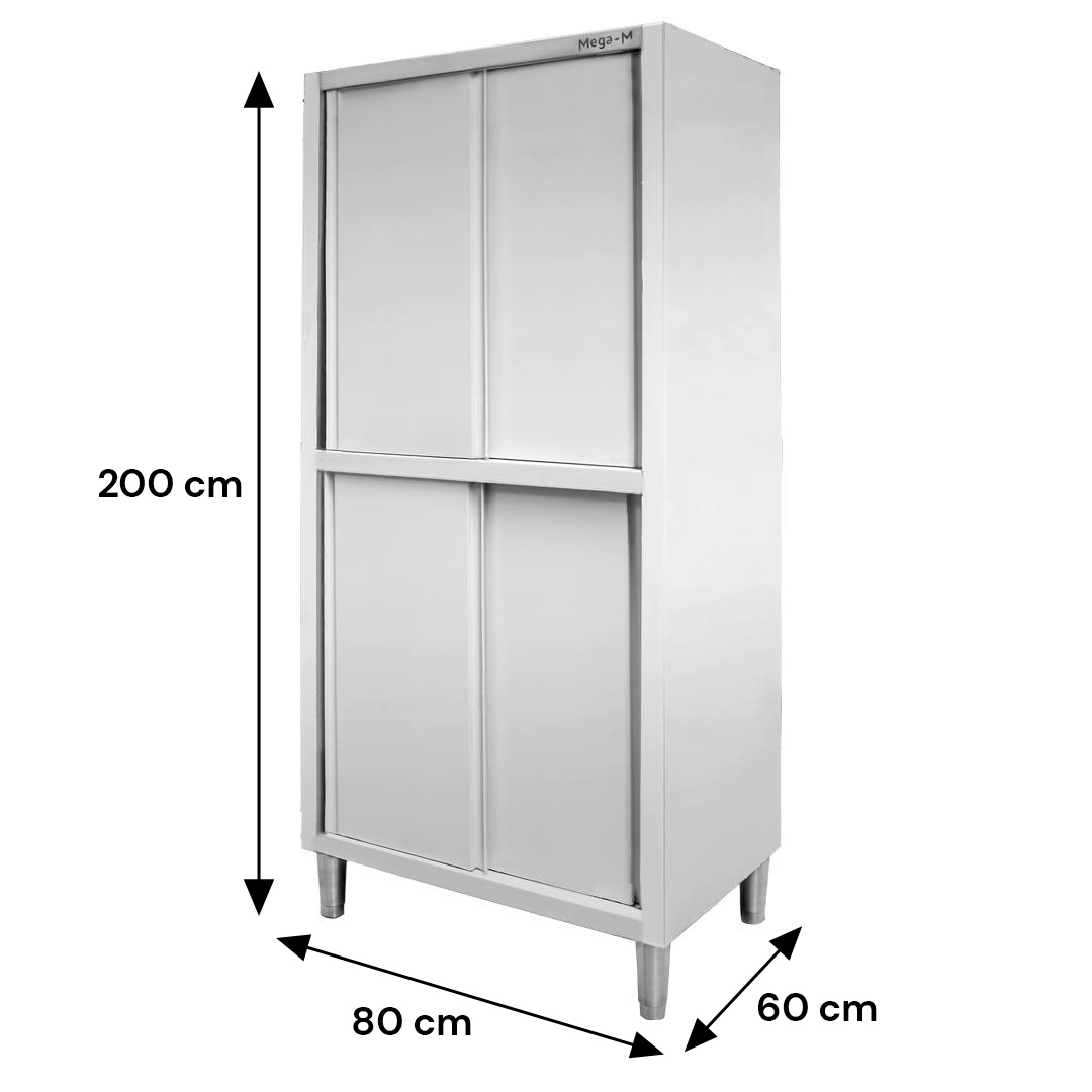 Szafa Gastronomiczna Przelotowa 80x60x200 Cm