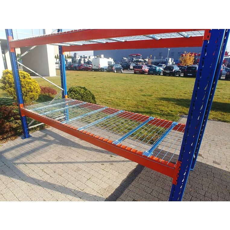 Półka siatkowa do regału paletowego 2 Omegi 200 kg