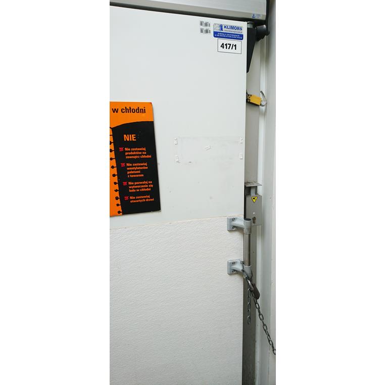 Drzwi chłodnicze przesuwne 100x200 cm