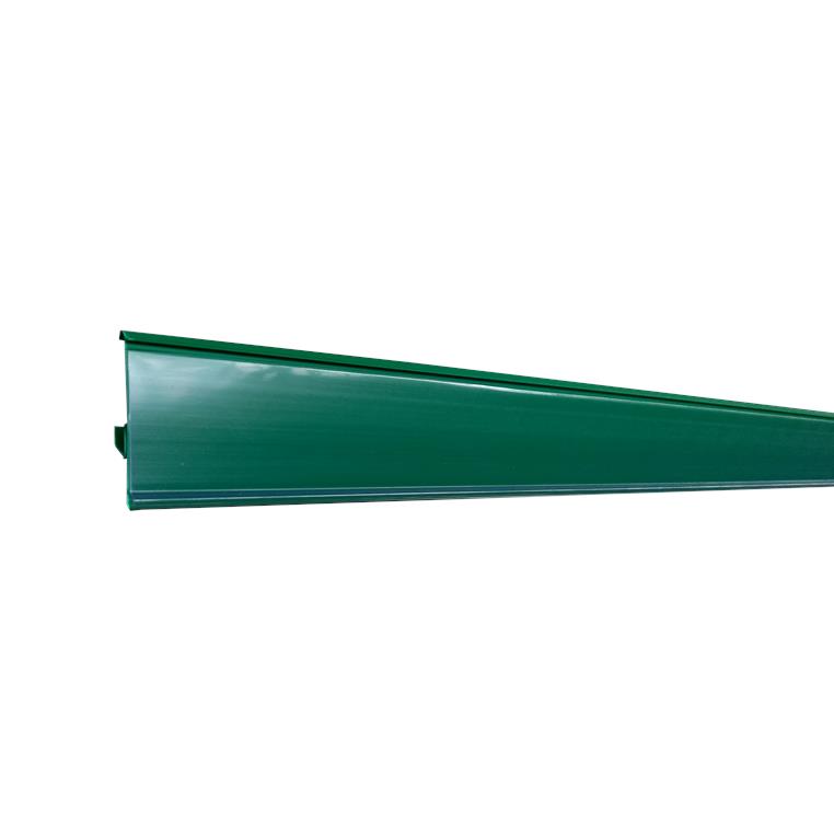 Listwa cenowa LC TE-39 nakładana na półkę ciemno-zielona długość 125 cm