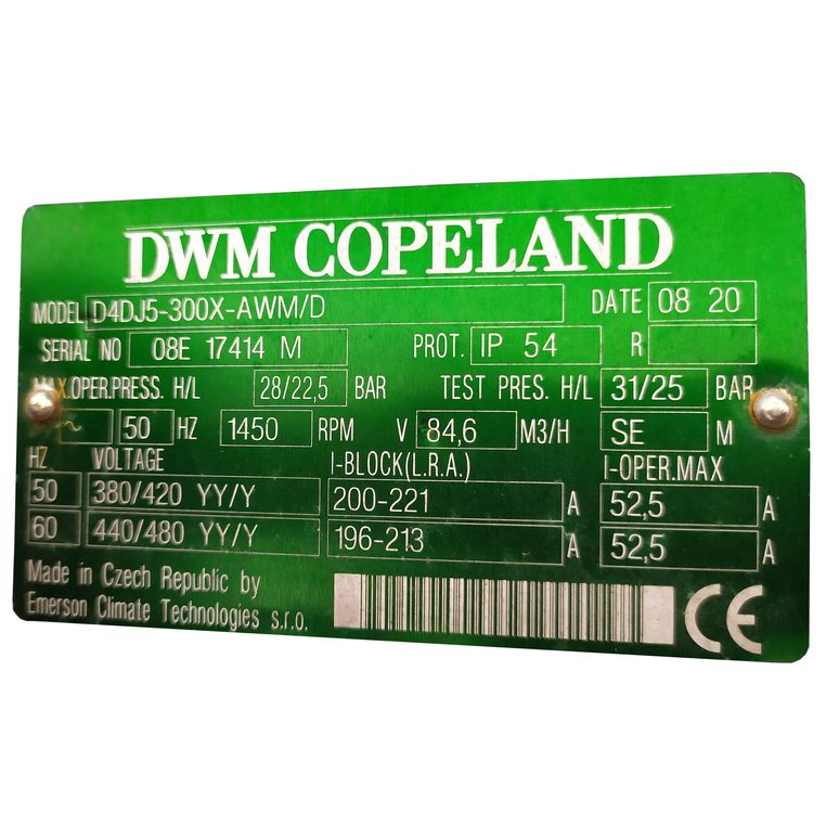 Zestaw sprężarek DWM COPELAND D4DJ5-300X (x3)