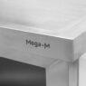Basen zlew gastronomiczny jednokomorowy z ociekaczem i szafką Mega-M 100x60x85 cm stal nierdzewna MTP001972 logo