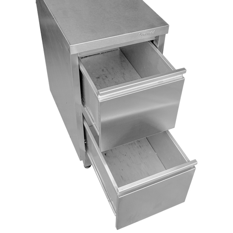 Stół gastronomiczny roboczy szafka z szufladami 40x70x85(H)