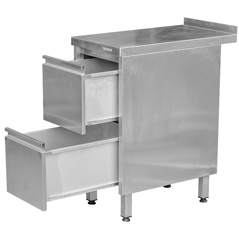 Stół gastronomiczny roboczy szafka z szufladami 40x70x85(H)