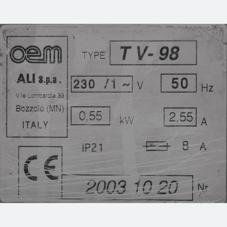 Tarka Rozdrabniacz OEM TV-98 maszynka do tarcia sera