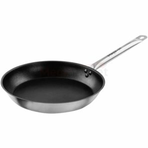 Patelnia nieprzywierająca ze stali nierdzewnej Mega-M ⌀32cm