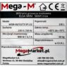 Tabliczka znamionowa do witryny grzewczej nastawnej Mega-M Elsa MINI S66