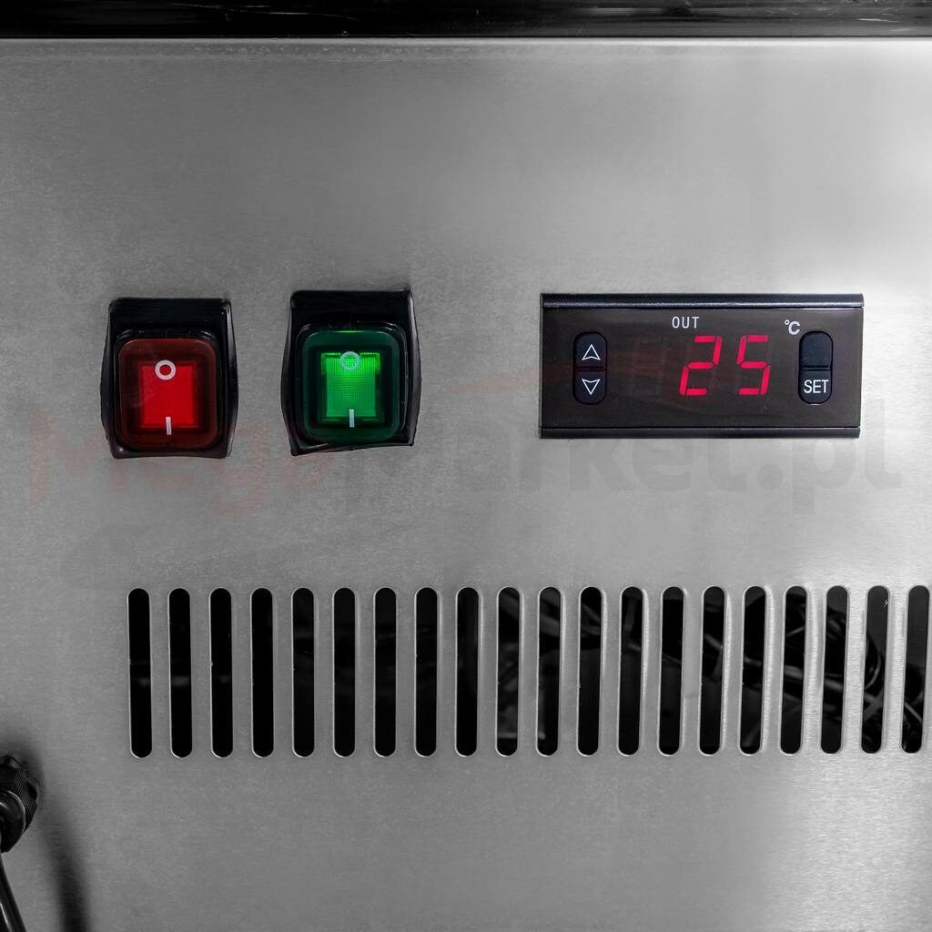 sterowanie elektroniczne w witrynie chłodniczej CLARA MINI 120