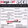 Witryna cukiernicza Mega-M ELSA S90 white