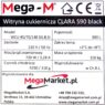 Witryna cukiernicza Clara Mega-M s90 specyfikacja