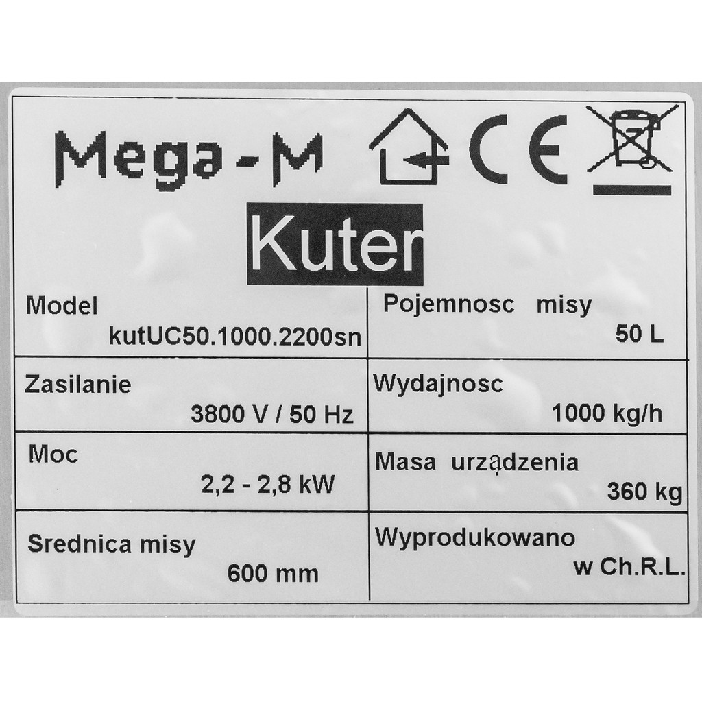 Kuter masarski Mega-M kutUC50.1000.2200sn KQS650_6