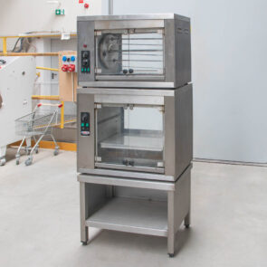 Rożen elektryczny GASTRO-TAR OGE-06 z szafką grzewczą SO-6