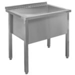 Basen gastronomiczny spawany 80x70x85
