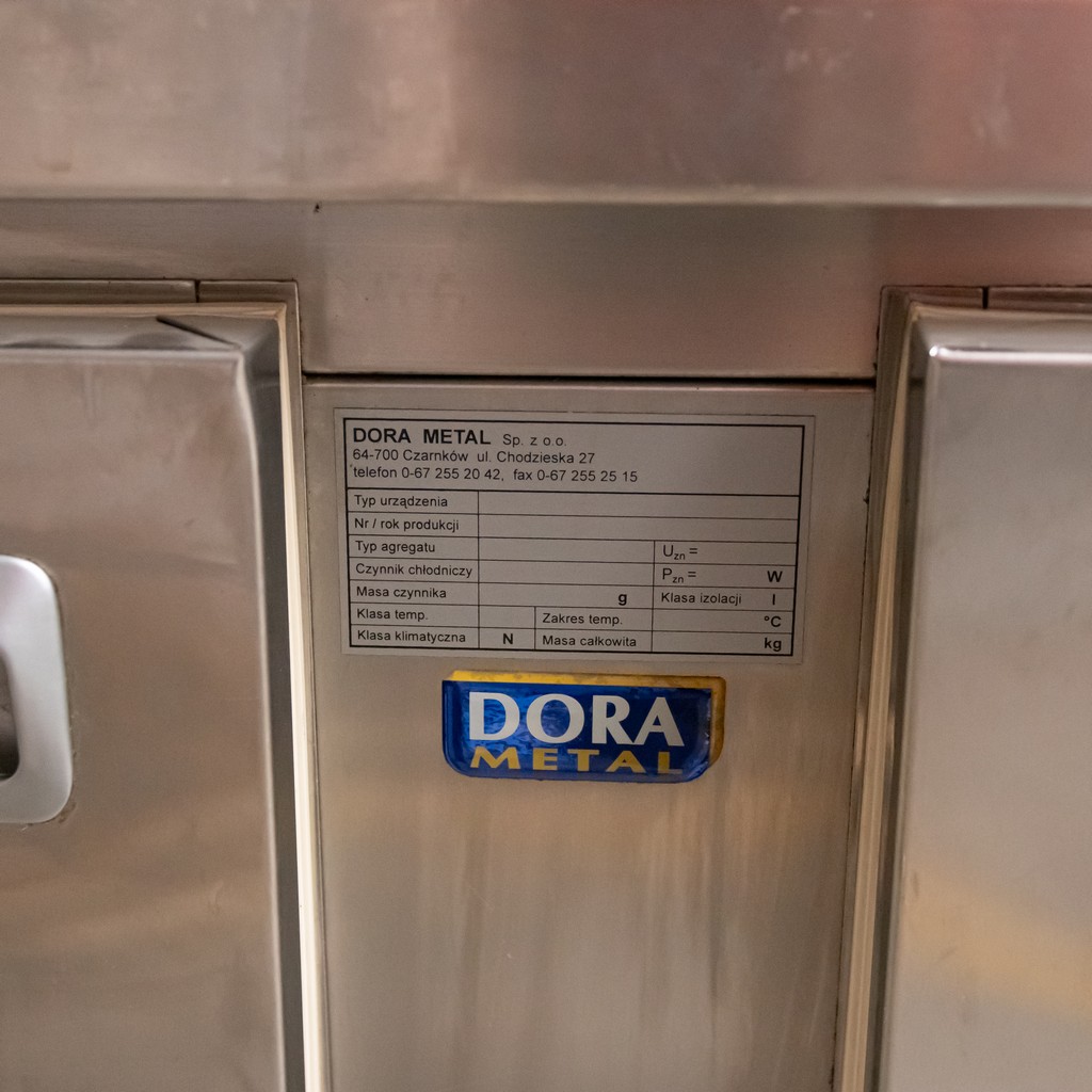 Lada sałatkowa Dora Metal specyfikacja