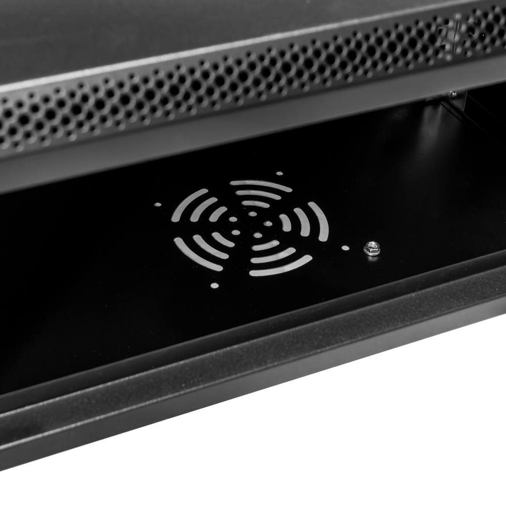 Szafa Rack wisząca Mega-M 19 4U wymiary 60x24x35 cm kolor czarny MTP002976