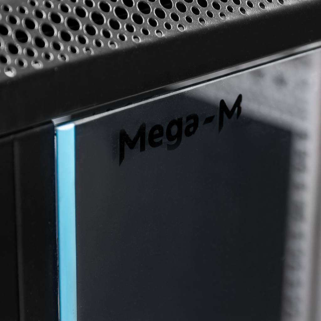 Szafa Rack na elektronikę Mega-M 19 12U wisząca 60x40x60 cm czarna mtp002981