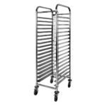 Zdjęcie produktu: Wózek regał mobilny gastronomiczny na tace Mega-M 62x47x174 cm stal nierdzewna
