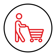 piktogram ikona wyposażenie sklepów