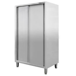 Szafa gastronomiczna Mega-M 2-drzwiowa 100x50x180 cm stal nierdzewna