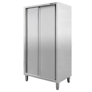 Szafa gastronomiczna Mega-M 2-drzwiowa 80x50x180 cm stal nierdzewna