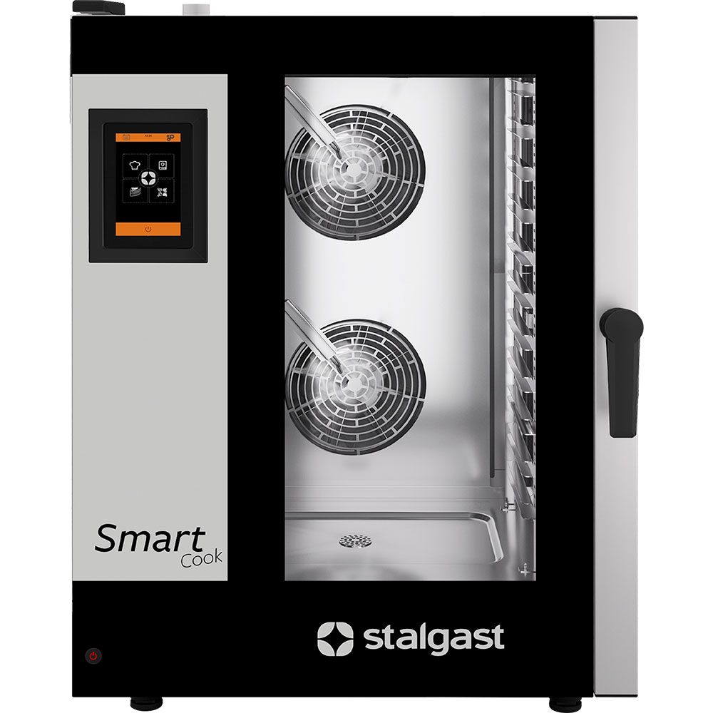 Piec konwekcyjno-parowy Stalgast SmartCook 11 GN 21 9100055 28,5 kW dotykowy-MTP003883