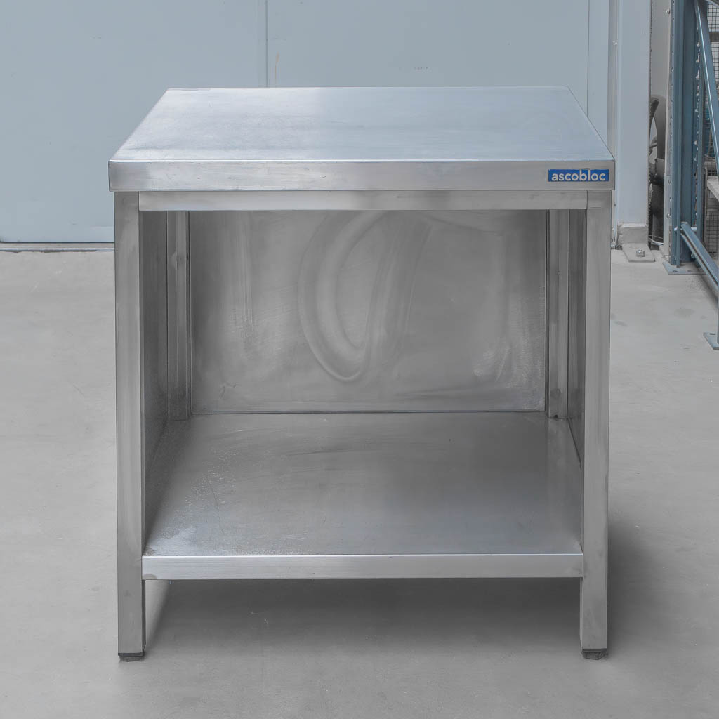 Stół gastronomiczny roboczy z półką ASCOBLOC 80x70x85 cm stal nierdzewna MTP004146