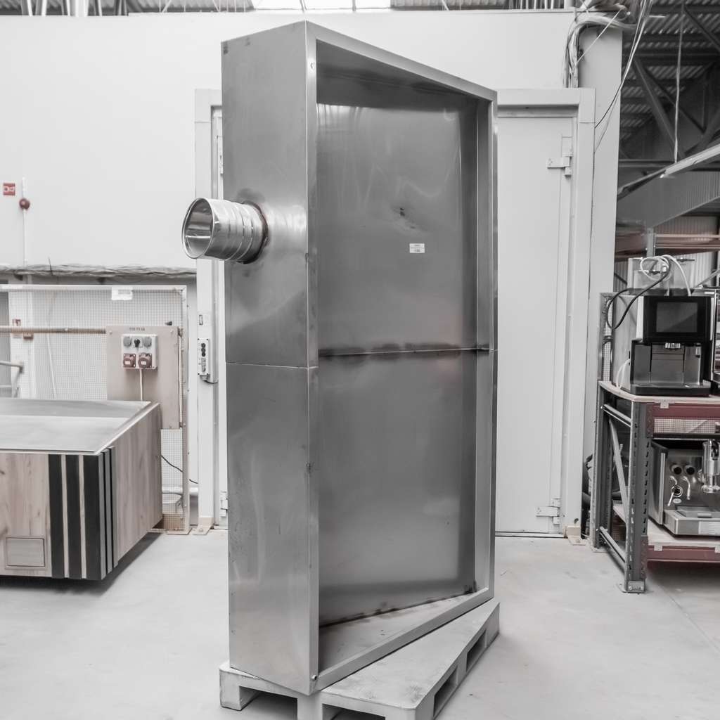 okap gastronomiczny, okap stal nierdzewna, wentylacja kuchni, okap do restauracji, okap do stołówki, okap kuchenny przemysłowy