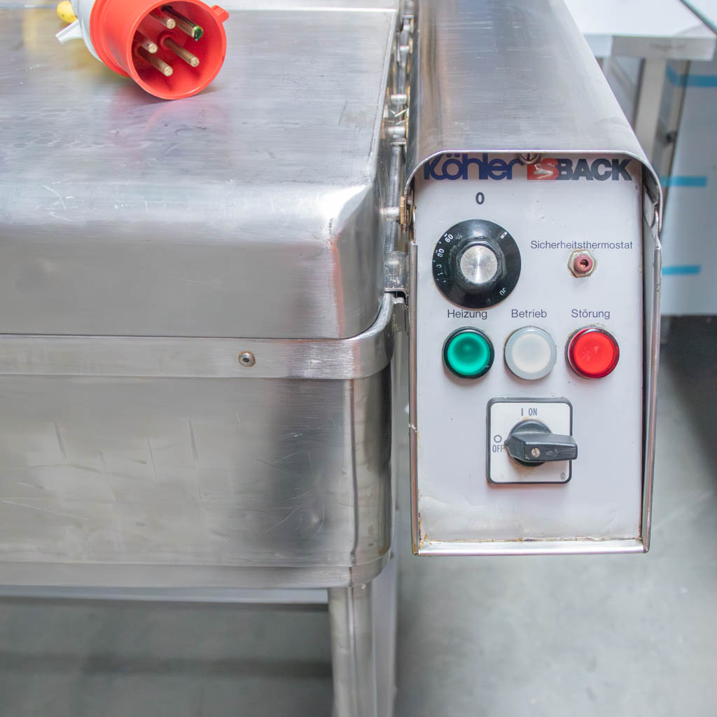 Smażalnik do pączków gastronomiczny Kohler ESBACK WG0044 sterowanie