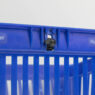 Koszyk sklepowy zakupowy niebieski mtp004626