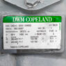 Zestaw sprężarkowy COPELAND 3x D4DA5-200X-AWMD + sprężarka D4DA3-200X-AWMD wydajność 4x56 m3h mpp000851 tabliczka znamionowa