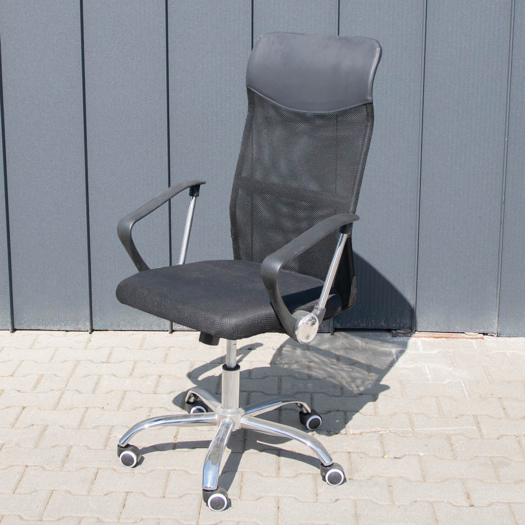 fotel biurowy, fotel obrotowy, fotel z mikrosiatki, fotel biurowy z zagłówkiem, fotel ergonomiczny,
