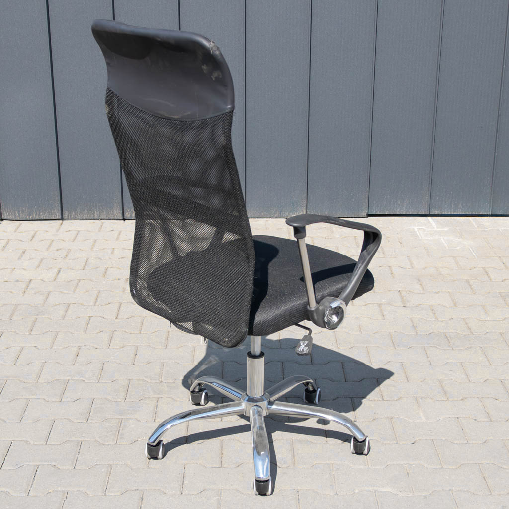 fotel biurowy, fotel obrotowy, fotel z mikrosiatki, fotel biurowy z zagłówkiem, fotel ergonomiczny,
