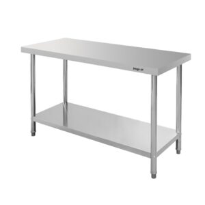 Stół gastronomiczny centralny z półką Mega-M STANDARD 140x60x85 cm stal nierdzewna mtp004371