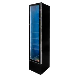 Witryna chłodnicza 1-drzwiowa Mega-M DIEGO S40 Exclusive black