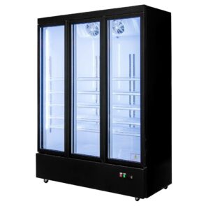 Witryna chłodnicza 3-drzwiowa 1030L Mega-M DIEGO S150 oświetlenie LED