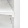 Regał sklepowy ITAB przyścienny H-180 cm L-101,5 cm moduł dostawny jasny szary MPP001083