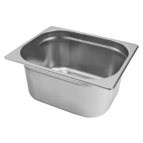 Zdjęcie produktu: Pojemnik GN 1/2 ze stali nierdzewnej Mega-M 32,5x26,5x15cm