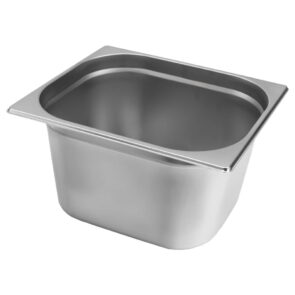 Zdjęcie produktu: Pojemnik GN 1/2 ze stali nierdzewnej Mega-M 32,5x26,5x20 cm