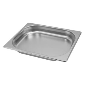 Zdjęcie produktu: Pojemnik GN 1/2 ze stali nierdzewnej Mega-M 32,5x26,5x4cm