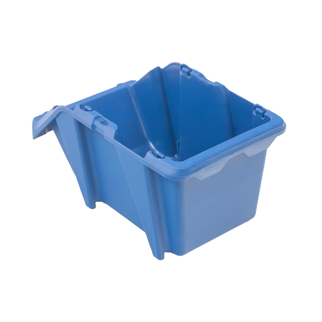 Pojemnik magazynowy kuweta warsztatowa Mega-M 18,3x30x13 cm plastikowy niebieski MTP005670