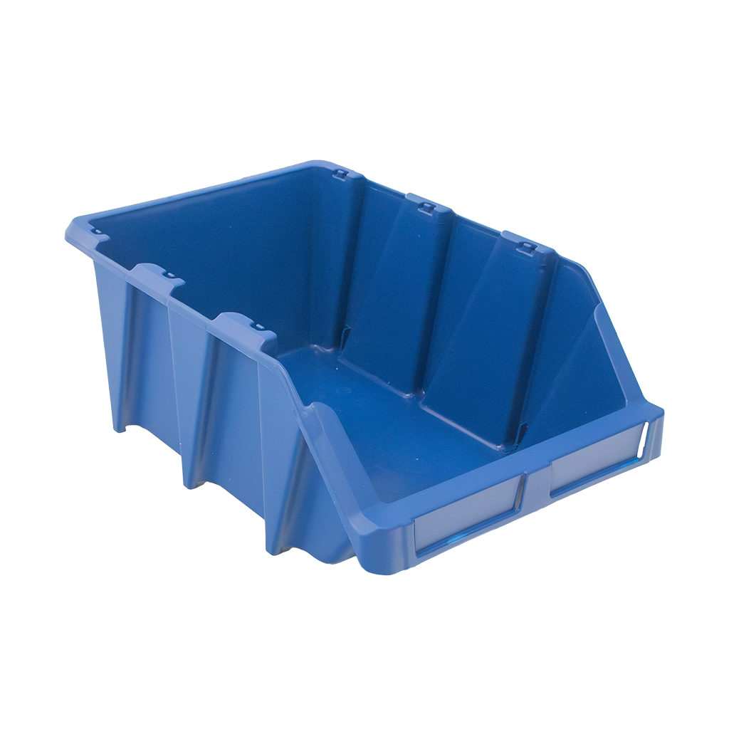 Pojemnik magazynowy kuweta warsztatowa Mega-M 22x35,5x15 cm plastikowy niebieski MTP005671