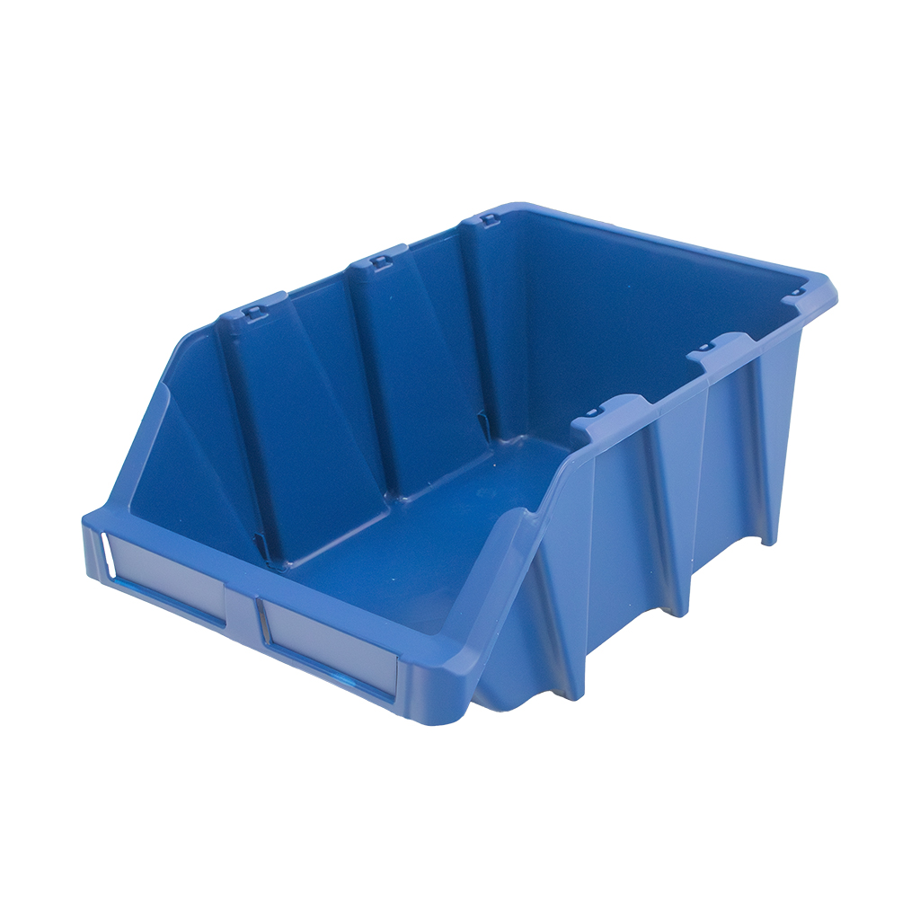 Pojemnik magazynowy kuweta warsztatowa Mega-M 22x35,5x15 cm plastikowy niebieski MTP005671