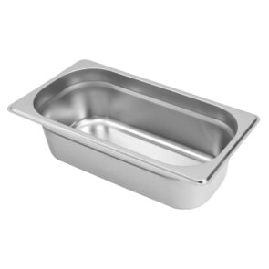Zdjęcie produktu: Pojemnik GN 1/3 ze stali nierdzewnej Mega-M 32,5x17,6x10 cm