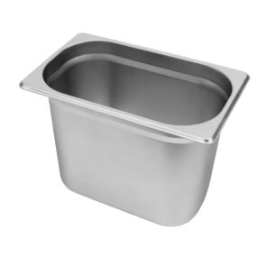 Zdjęcie produktu: Pojemnik GN 1/4 ze stali nierdzewnej Mega-M 26,5x16,2x20 cm