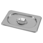 Zdjęcie produktu: Pokrywka do GN 1/9 ze stali nierdzewnej Mega-M 17,6x10,8 cm