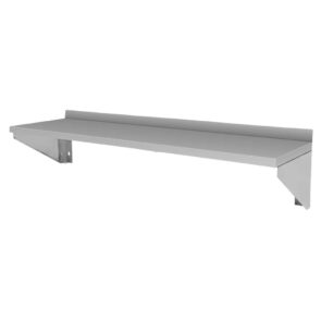 Zdjęcie produktu: Półka ze stali nierdzewnej wisząca jednopoziomowa Mega-M 150x30 cm