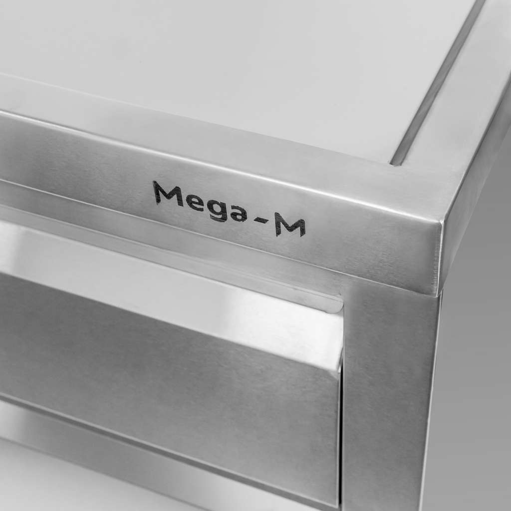 szafka mobilna, stół mobilny, szafka z szufladami, meble ze stali nierdzewnej