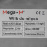 Wilk do mięsa Mega-M WI.HO170.850.SN poserwisowy MTP005870