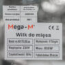 Wilk do mięsa Mega-M WI.HO170.850.SN bez pojemnika na mięso poserwisowy MTP005871