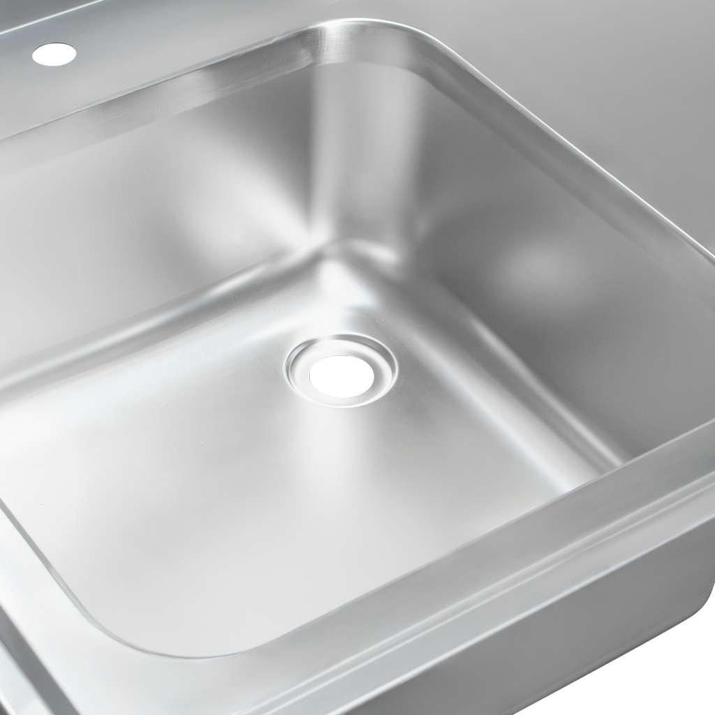 zlew gastronomiczny spawany, zlew ze stali nierdzewnej, stół gastronomiczny ze zlewem